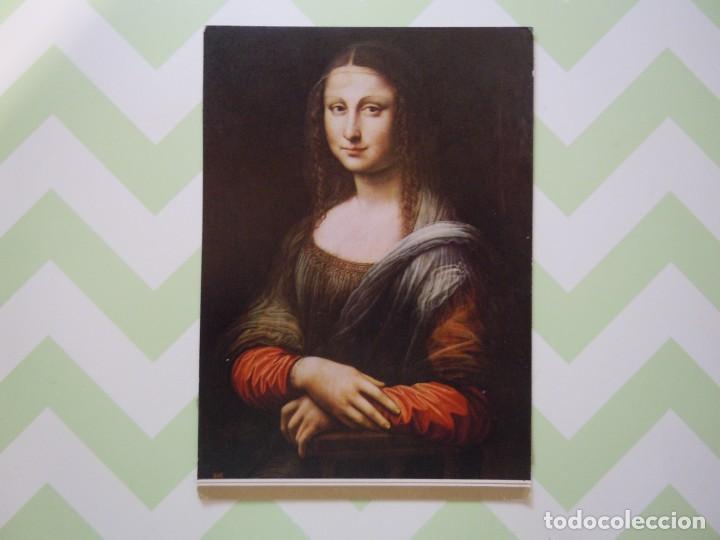 Cartoline: Postal de Interpretaci&oacute;n de la Gioconda
