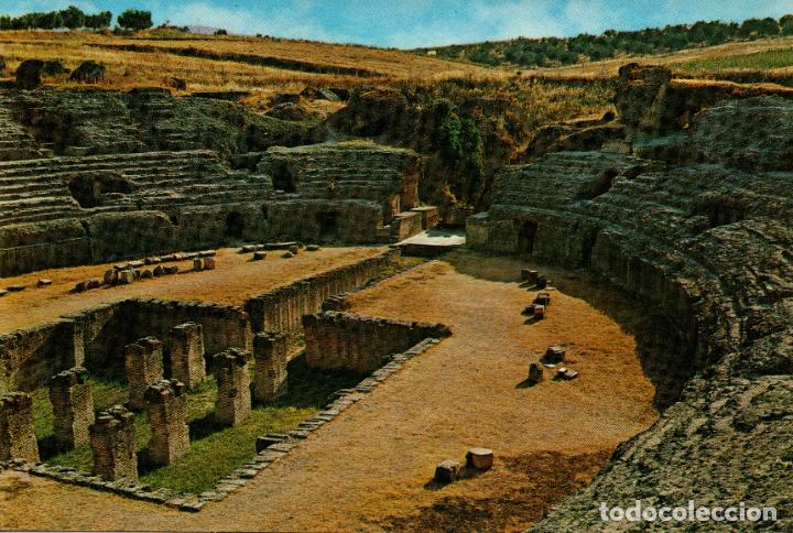 Postais: RUINAS DE IT&Aacute;LICA SEVILLA. A&Ntilde;O 1973
