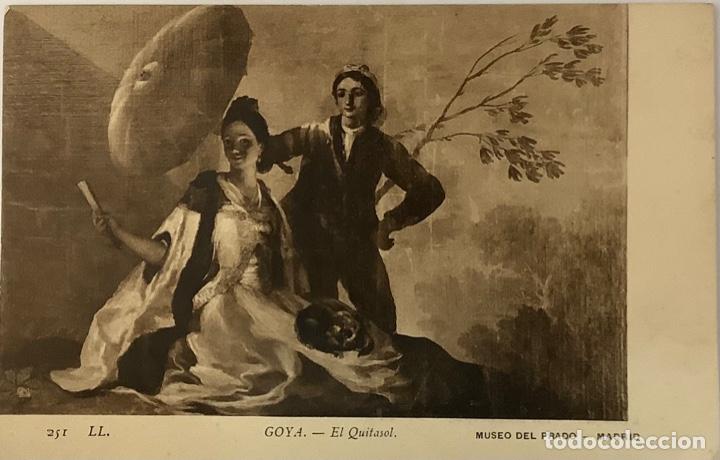 Postales: POSTAL ARTE, Goya El Quitasol. Museo del Prado. Circulada 1964