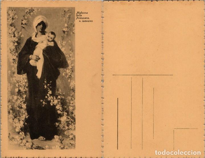 Postales: N. Barabino - Madonna della Primavera - No consta editor - 138x90mm.