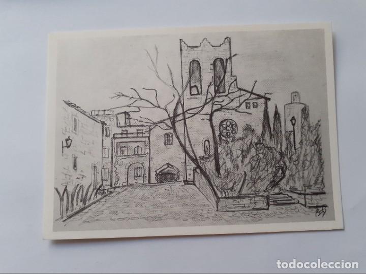 Postales: POSTAL DE ARTE - GIRONA PALS - LLOC TIPIC - S/C - Foto 1