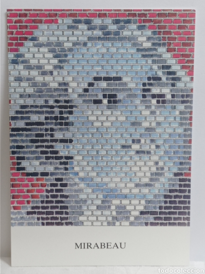 Postales: MIRABEAU, PINTURA SOBRE EL MURO DE LA CASA DE LA CULTURA DE L'ETOILE.FRANCE