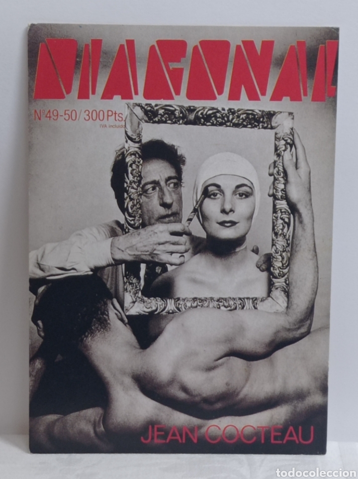 Postales: PHILLIPE HALSMAN, THE ART OF CREATION (1949) -PORTADA REVISTA DIAGONAL-
