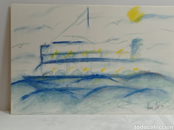 Postales: XAVIER OLIVE, S/T -PARA CAMPA&Ntilde;A INSTITUCIONAL DE L AJT. BCN-