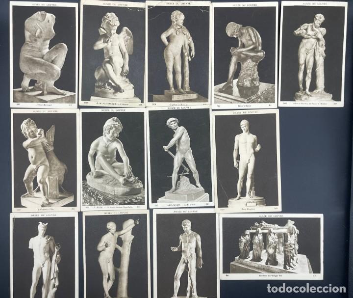 Postales: LOTE DE 13 POSTALES DEL MUSEO DU LOUVRE - Foto 1