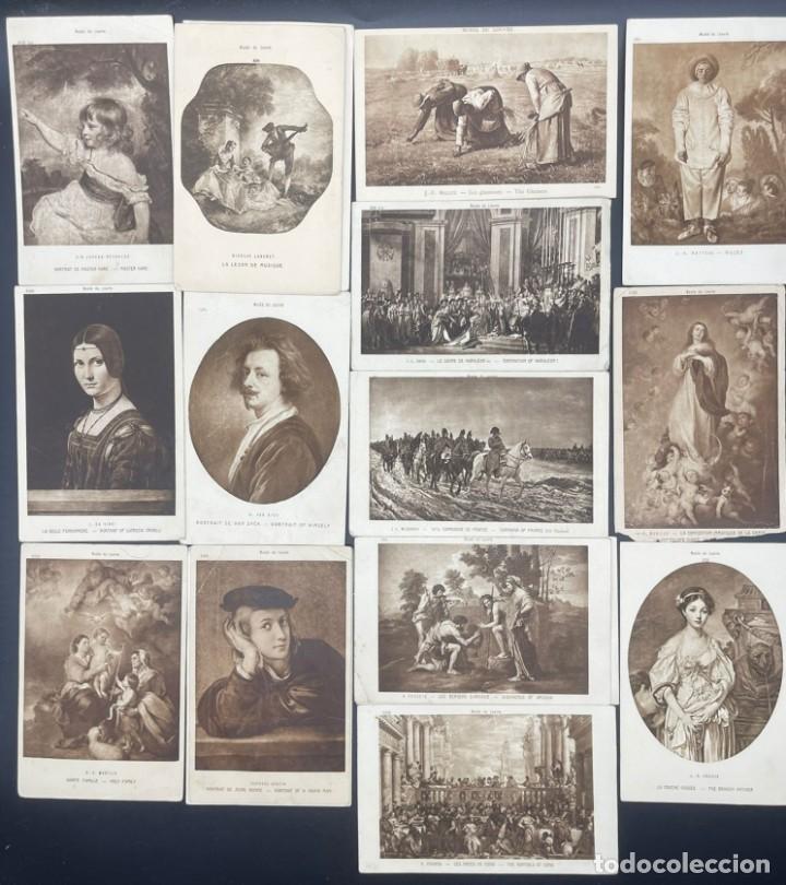 Postales: LOTE DE 18 POSTALES DEL MUSEO DU LOUVRE - Foto 1