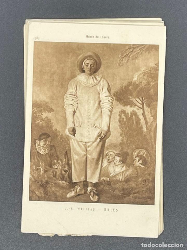 Postales: LOTE DE 18 POSTALES DEL MUSEO DU LOUVRE - Foto 4