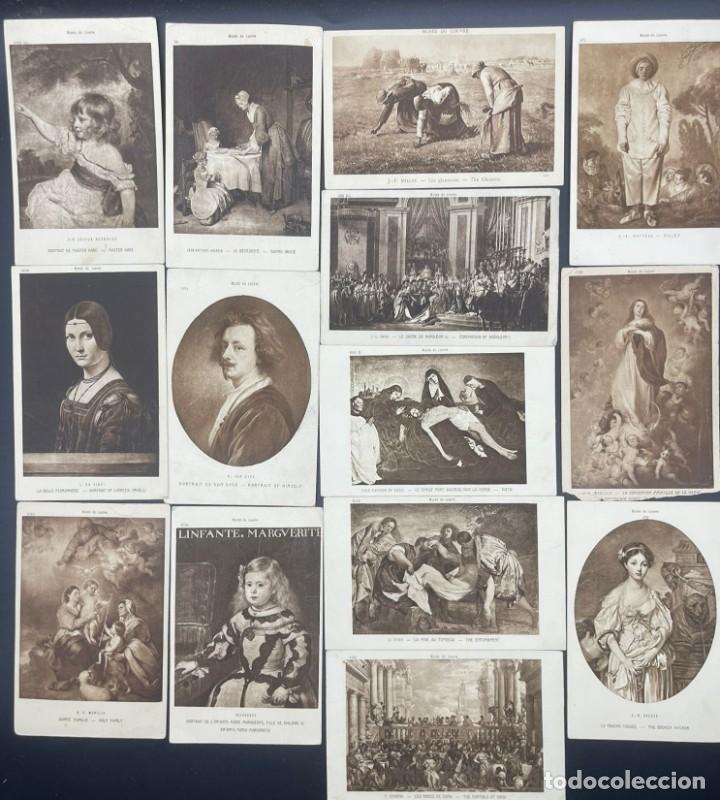 Postales: LOTE DE 18 POSTALES DEL MUSEO DU LOUVRE - Foto 8
