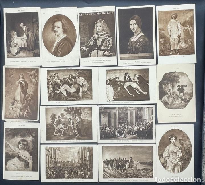 Postales: LOTE DE 18 POSTALES DEL MUSEO DU LOUVRE - Foto 10