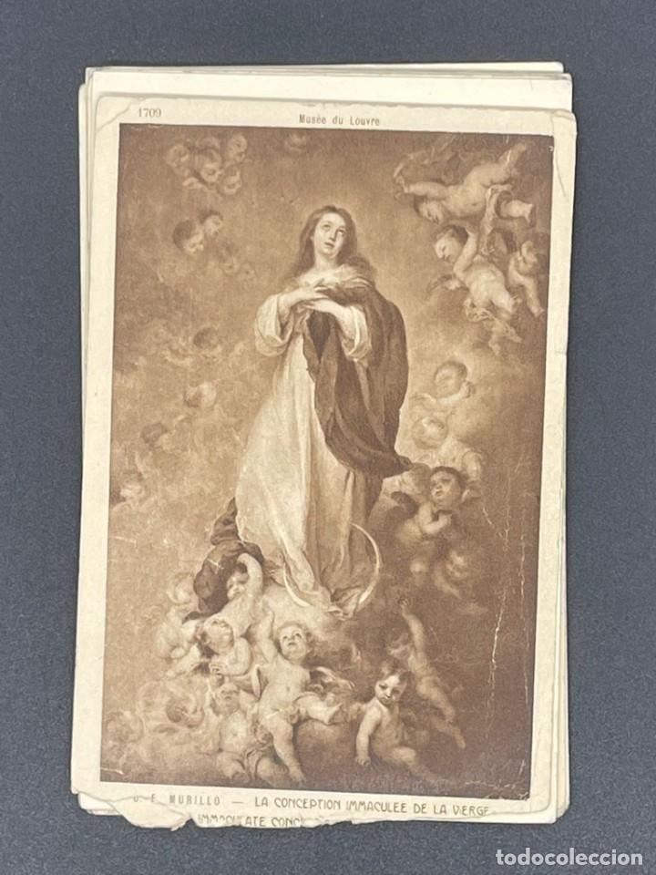 Postales: LOTE DE 18 POSTALES DEL MUSEO DU LOUVRE - Foto 20