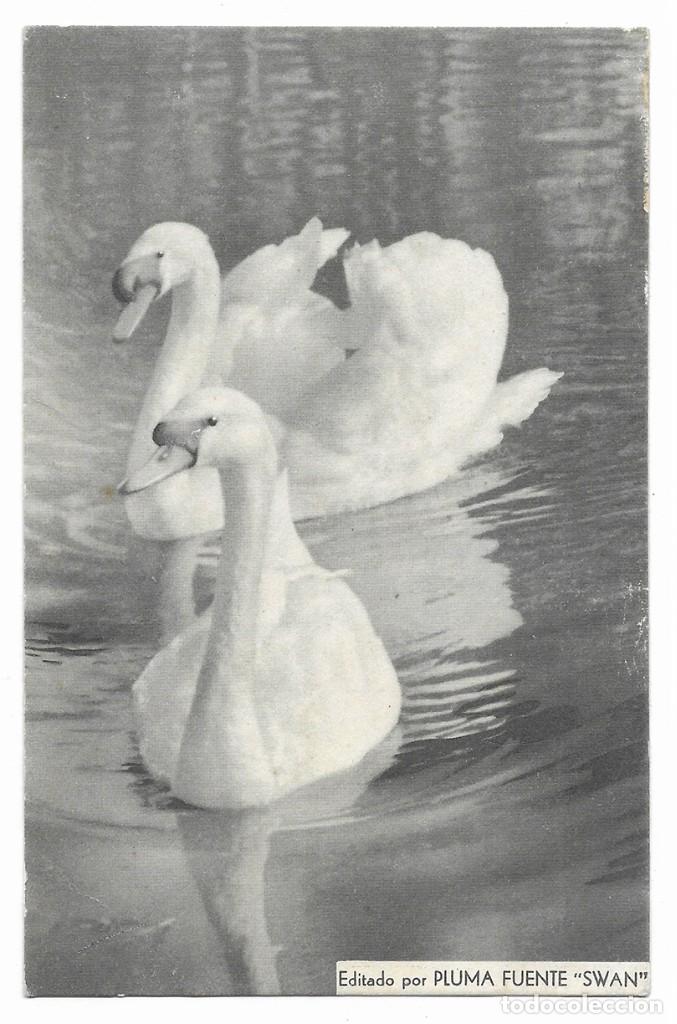 Postales: Postal. Publicitaria Pluma Fuente SWAN