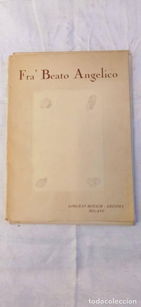 Postales: FRA' BEATO ANGELICO, carpetilla con 8 laminas/postales. Roberto Hoesch Editore, Milano