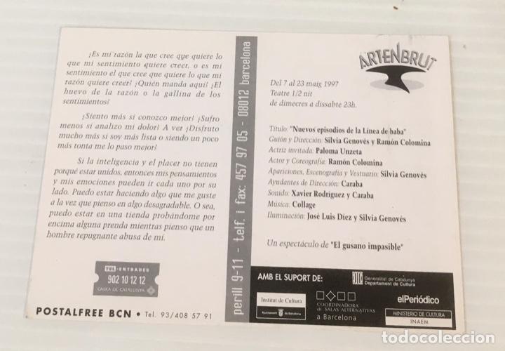 Postales: ART EN BRUT. POSTALFREE BARCELONA. - Foto 2