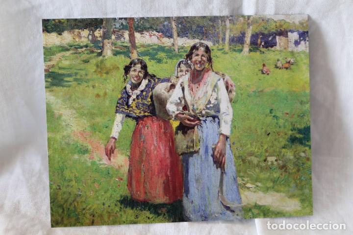Postais: ALBERTO PLA Y RUBIO GITANAS OLEO SOBRE LIENZO 1905 COL FUNDOS TARJETA EXPOSICION FEMENINO RURAL
