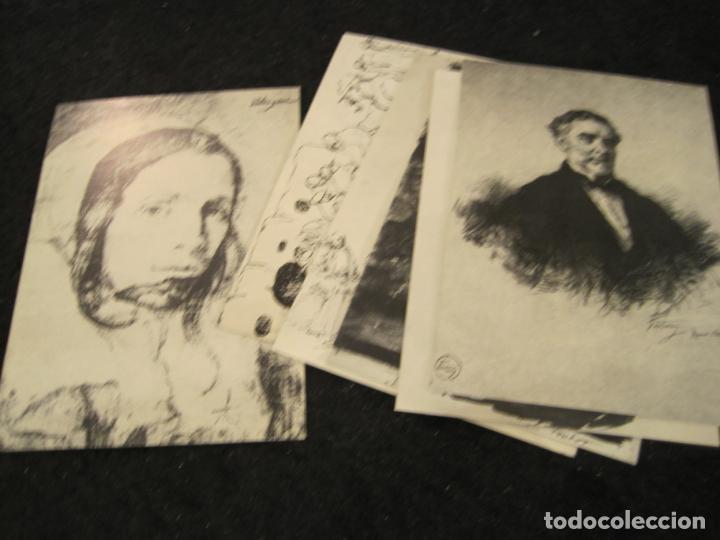 Postales: I FERIA NACIONAL DEL DIBUJO 1976-COLECCION DE 6 POSTALES-RAMON CASAS-ISIDRE NONELL ETC-(94.236)