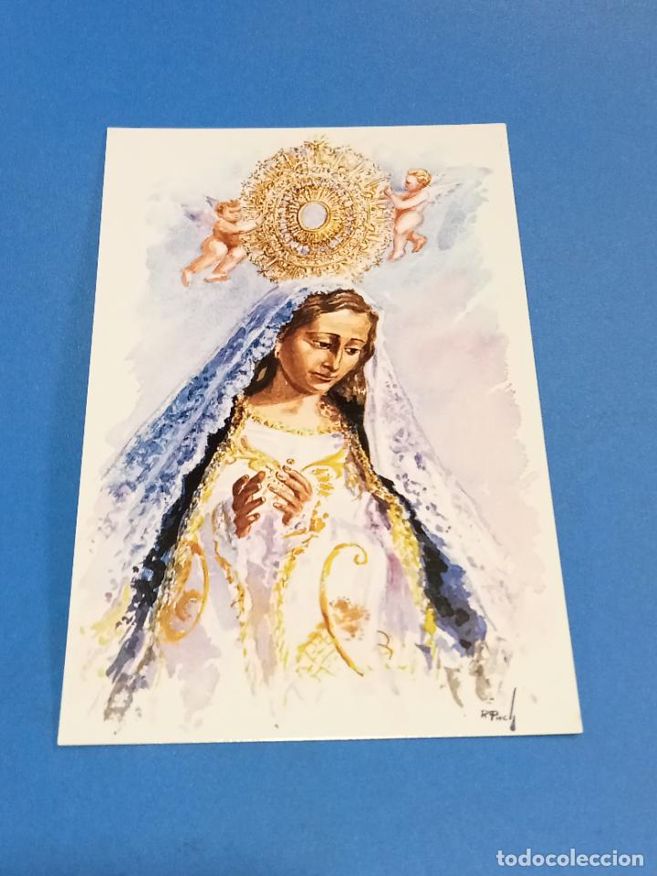 Cartes Postales: TARJETA POSTAL. VIRGEN DEL AMOR HERMOSO. ACUARELA DE RAFAEL PUCH.