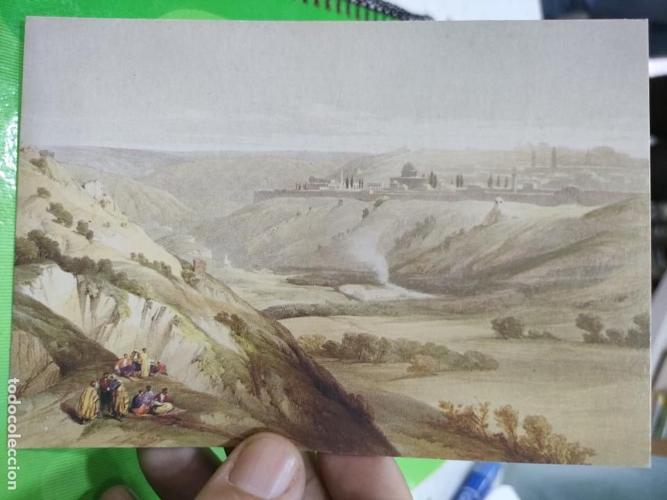 Postales: Postal JERUSAL&Eacute;N 1839 Lithograph by David Roberts S/C - Foto 1