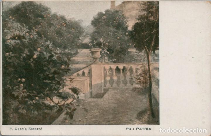 Postales: Postal Pro Patria - F. Garc&iacute;a Escarr&eacute; - Serie L - N&uacute;m. 04160 - Imp. Elzeviriana - 141x91mm.