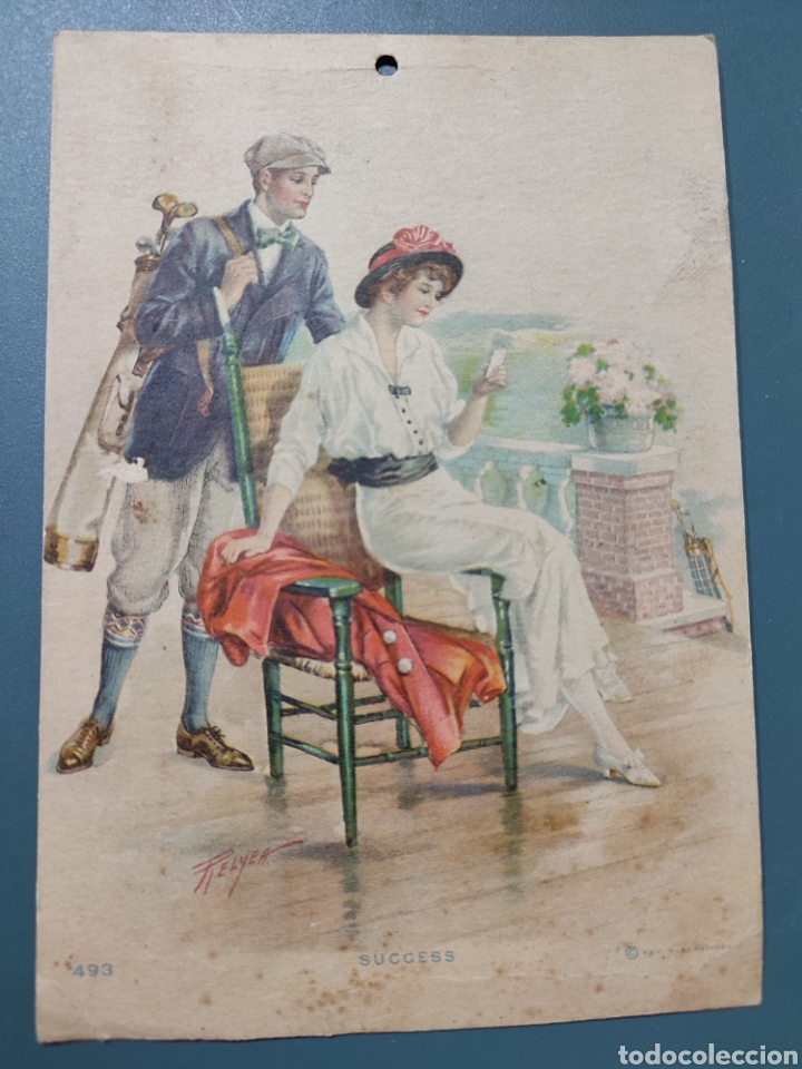 Postcards: Tarjeta ilustrada por charles relyea .a&ntilde;os 30