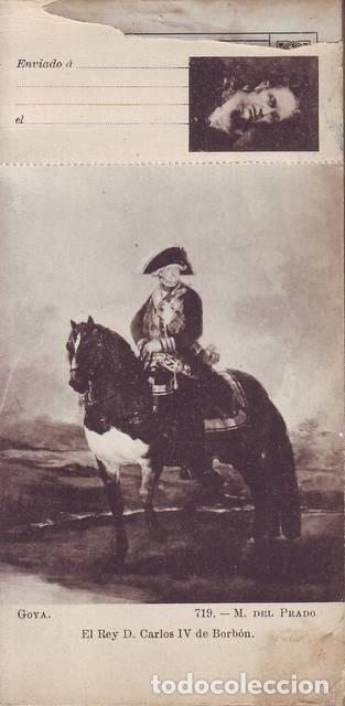 Postales: CUADROS Y RETRATOS DE GOYA. MUSEO DEL PRADO. BLOC POSTAL N&ordm; 1. Casa Lacoste