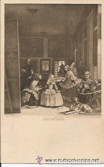Postales: :::: PN757 - POSTAL - MUSEO DEL PRADO - LAS MENINAS - VELAZQUEZ - Foto 1