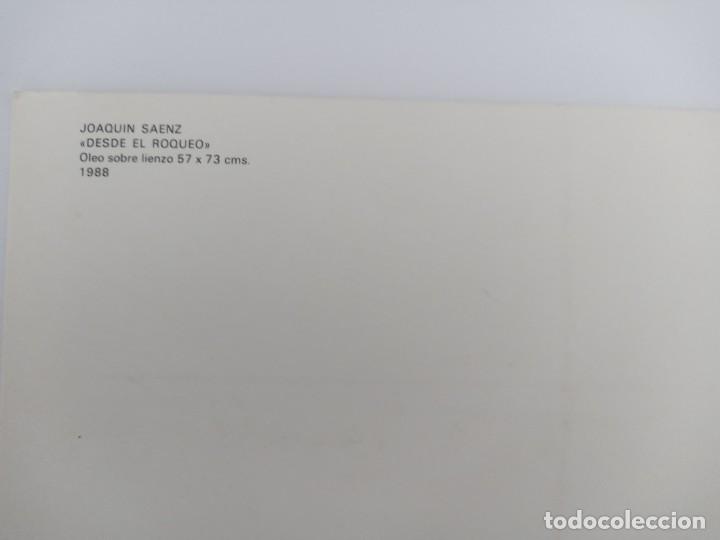 Postales: POSTAL JOAQUIN SAENZ . DESDE EL ROQUEO 1988 - Foto 2