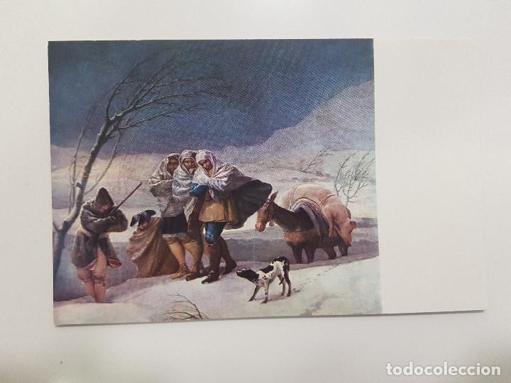 Postales: POSTAL - MUSEO DEL PRADO - GOYA - LA NEVADA - SIN CIRCULAR - Foto 1