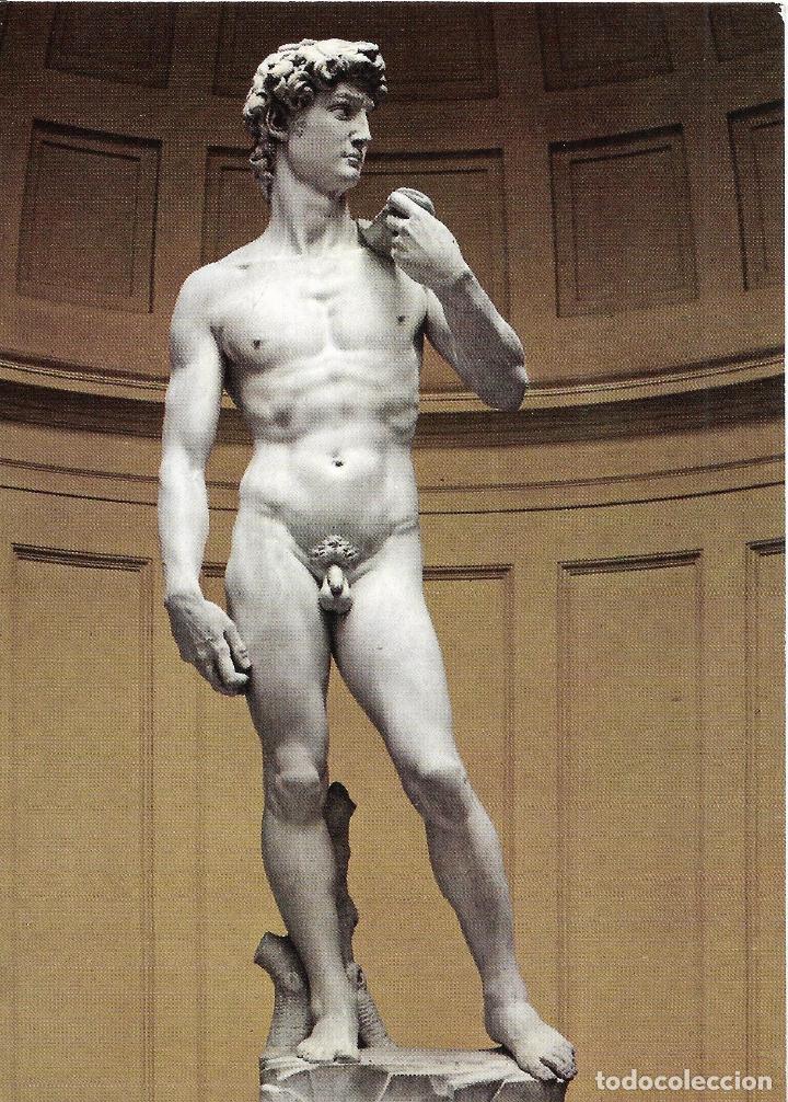 Postales: :::: PR523 - POSTAL - FIRENZE - MICHELANGELO - DAVID - Foto 1