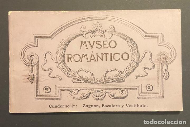 Postales: MUSEO ROM&Aacute;NTICO.- COLECCI&Oacute;N COMPLETA DE 8 CUADERNOS. - Foto 2