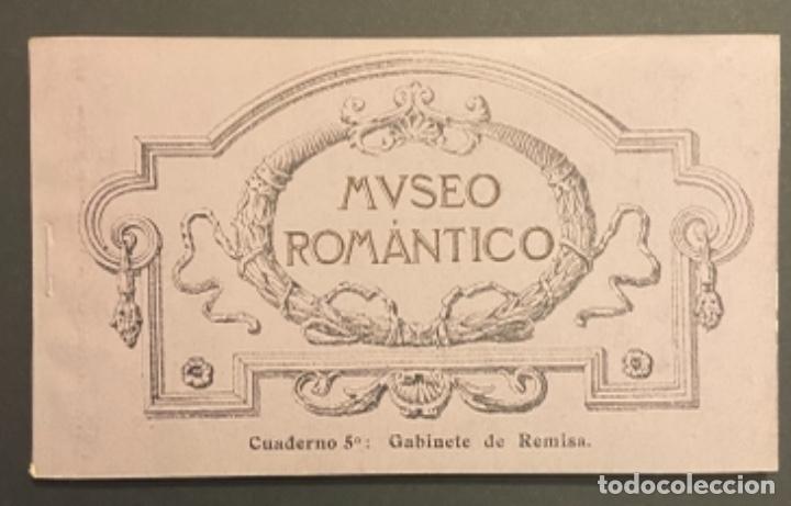 Postales: MUSEO ROM&Aacute;NTICO.- COLECCI&Oacute;N COMPLETA DE 8 CUADERNOS. - Foto 6