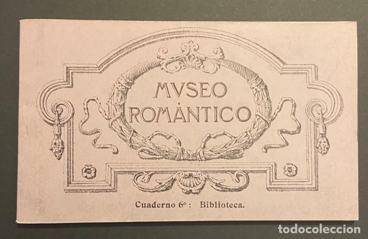 Postales: MUSEO ROM&Aacute;NTICO.- COLECCI&Oacute;N COMPLETA DE 8 CUADERNOS. - Foto 7