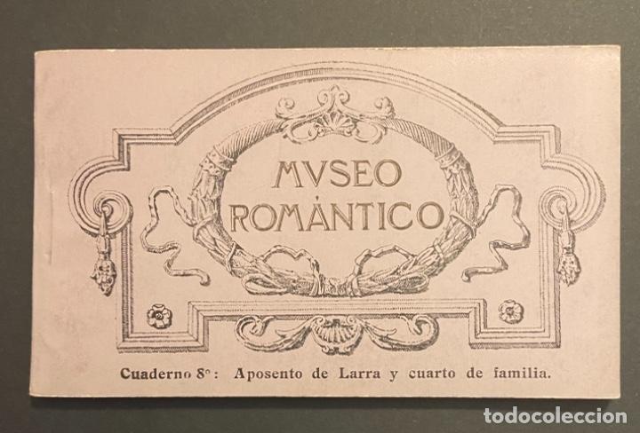 Postales: MUSEO ROM&Aacute;NTICO.- COLECCI&Oacute;N COMPLETA DE 8 CUADERNOS. - Foto 9
