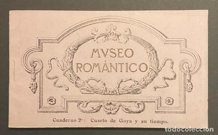 Postales: MUSEO ROM&Aacute;NTICO.- COLECCI&Oacute;N COMPLETA DE 8 CUADERNOS. - Foto 3