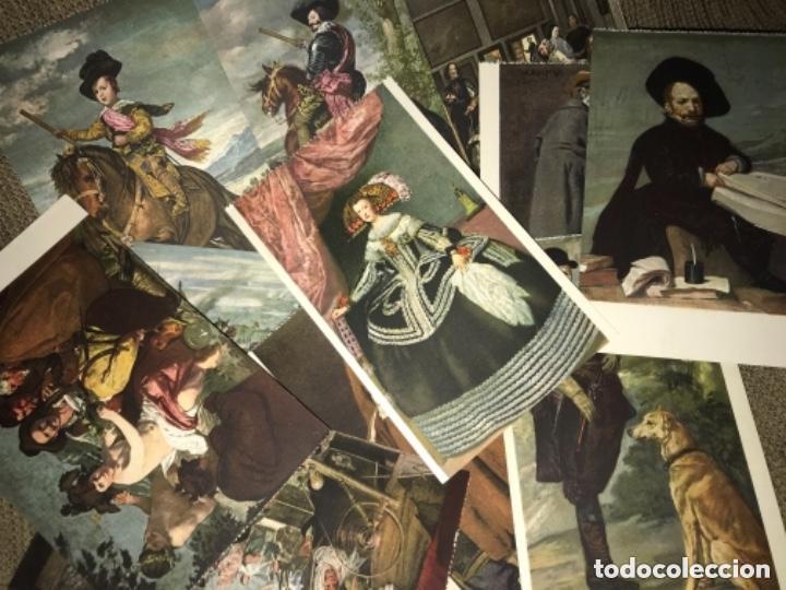 Postales: LOTE POSTALES ANTIGUAS HAUSER Y MENET SERIE MUSEO DEL PRADO
