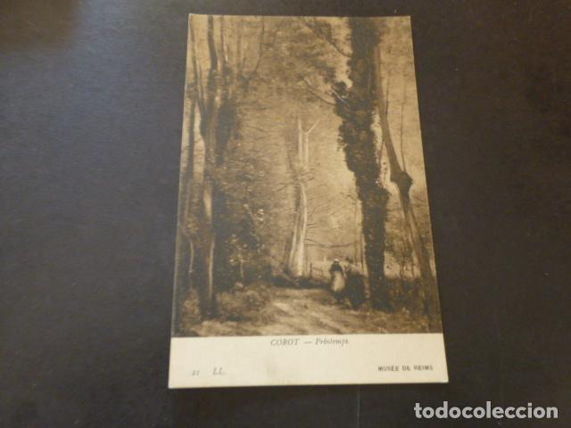Postales: COROT PRINTEMPS MUSEE DE REIMS POSTAL - Foto 1