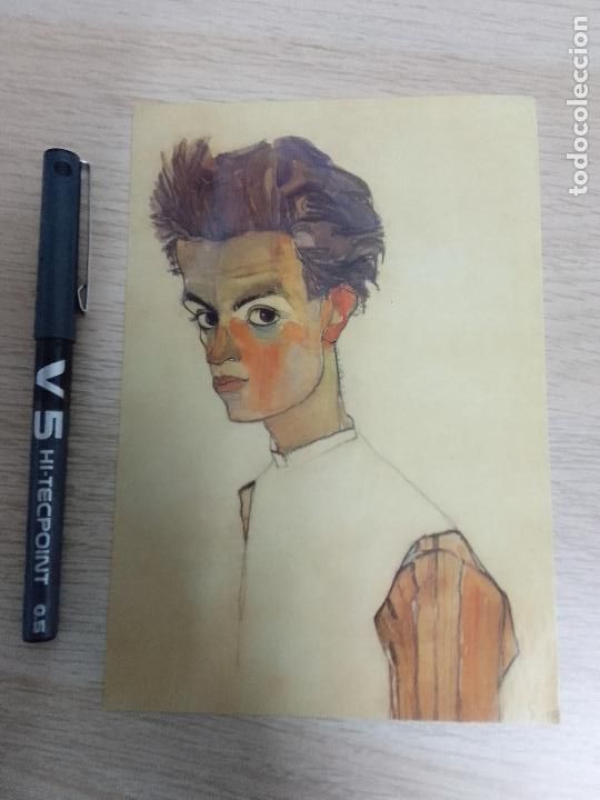 Postales: Postal Egon Schiele: Selbstbildnis I - Foto 1