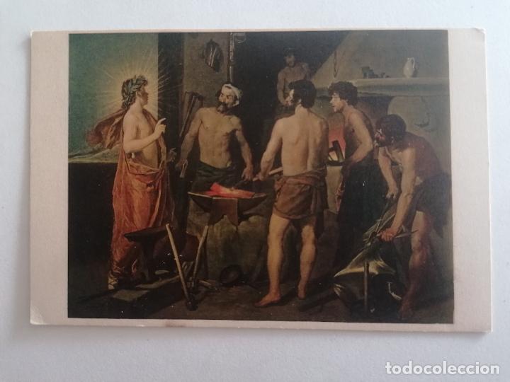 Postales: POSTAL, LA FRAGUA DE VULCANO, VELAZQUEZ, MEDIDA 14 X 9 CM