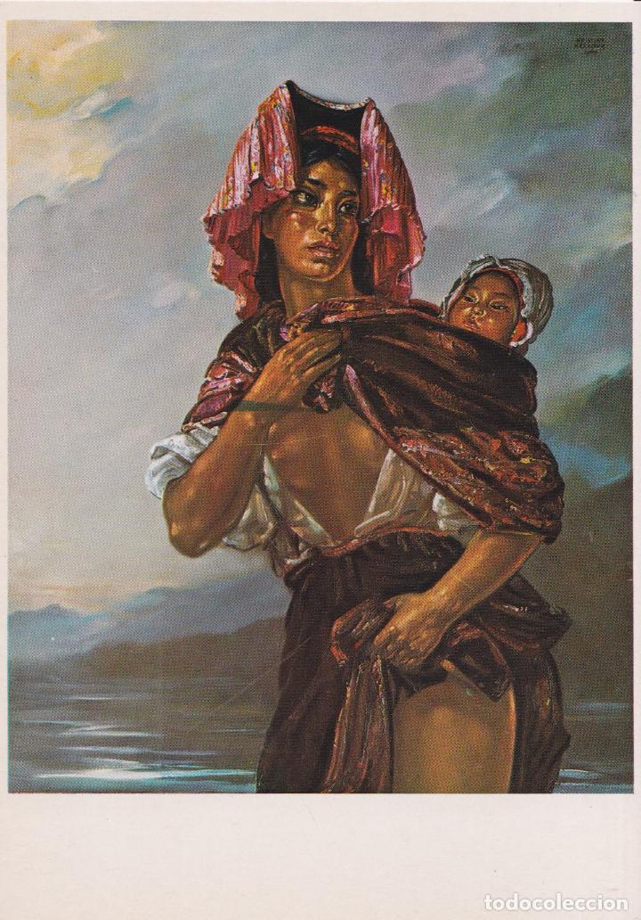 Postkarten: POSTAL OBRA DE KRISTIAN KREKOVIC, MADRE DE AYAVIRI &ndash; ESCUDO DE ORO E-1217 &ndash; S/C