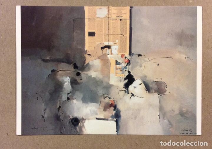 Cartes Postales: JAUME QUERALT, &Oacute;LEO SOBRE TELA. POSTAL SIN CIRCULAR PROMOCIONAL NH HOTELES. NH CIUDAT DE REUS