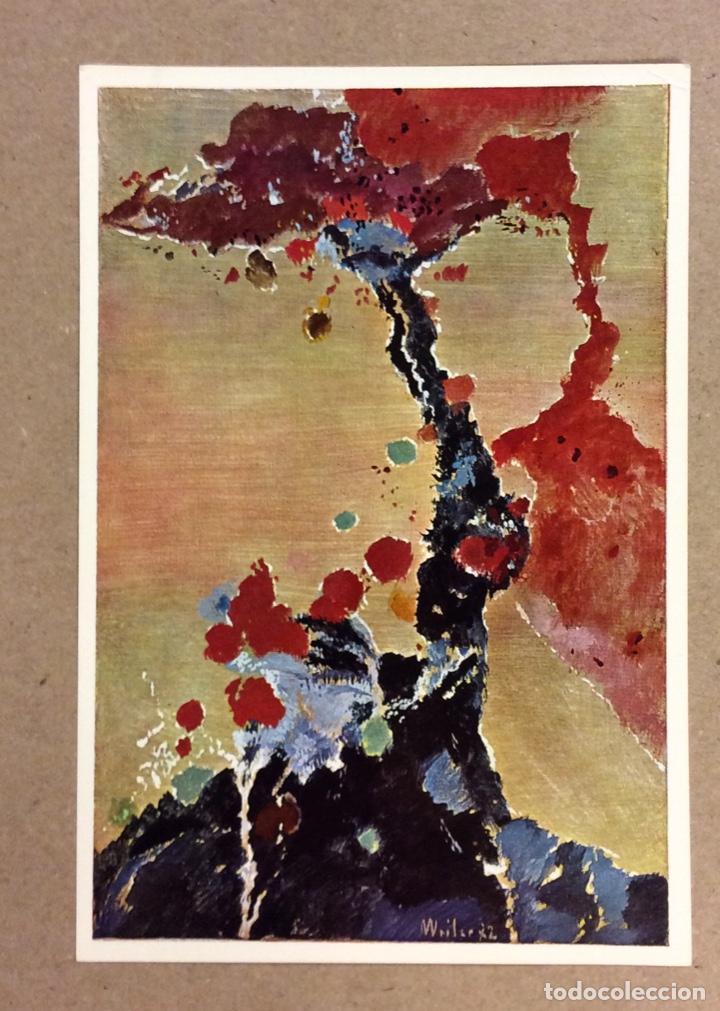 Cartes Postales: MAX WELLER &ldquo;DER BAUM DER ZUM HIMNEL WACHST&rdquo; 1972. POSTAL SIN CIRCULAR.