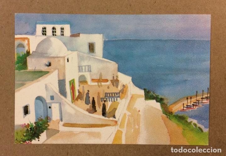 Postais: SIDI BOU SAID &ldquo;CAF&Eacute; SIDI CHABAANE&rdquo;. POSTAL SIN CIRCULAR.