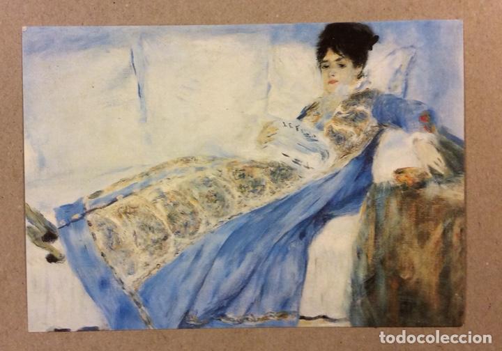 Postkarten: P.A. RENOIR &ldquo;RETRATO DE MADAME CLAUDE MONET&rdquo;. POSTAL SIN CIRCULAR.