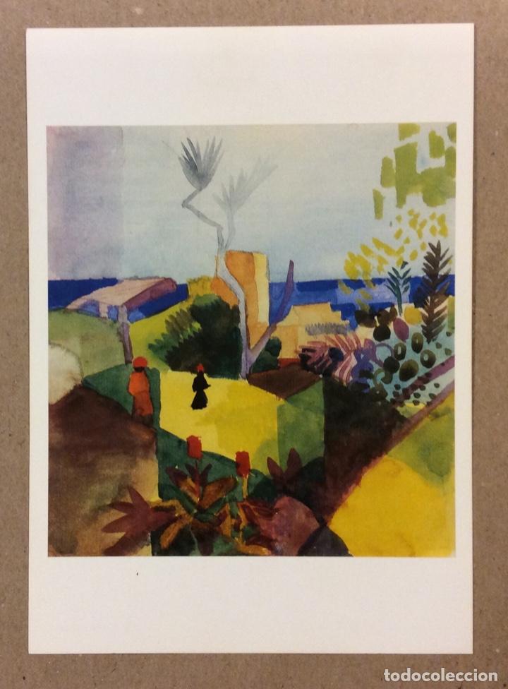 Cartes Postales: AUGUST MACKE &ldquo;LANDSCHAFT AM MEER&rdquo;. POSTAL SIN CIRCULAR.