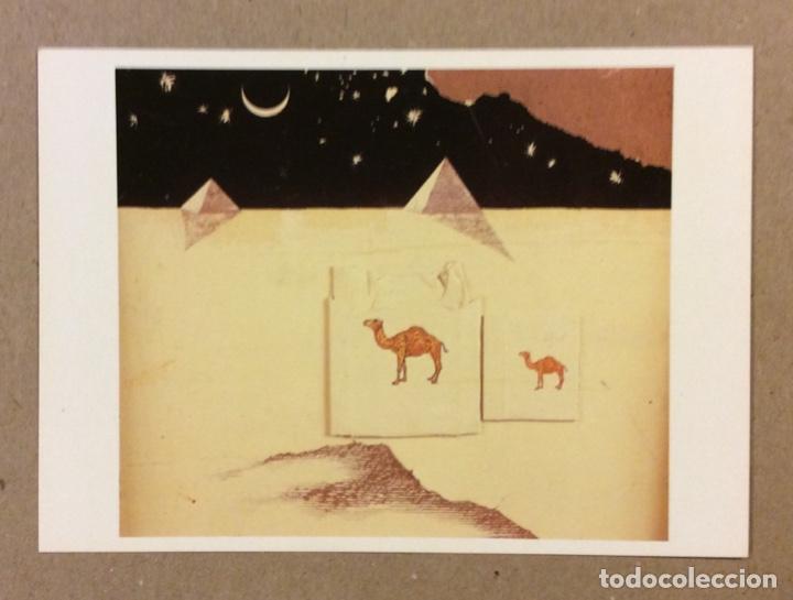 Cartes Postales: COLIN SELF &ldquo;MOTHER CAMEL AND YOUNG IN THE NIGHT DESERT&rdquo;. POSTAL SIN CIRCULAR.