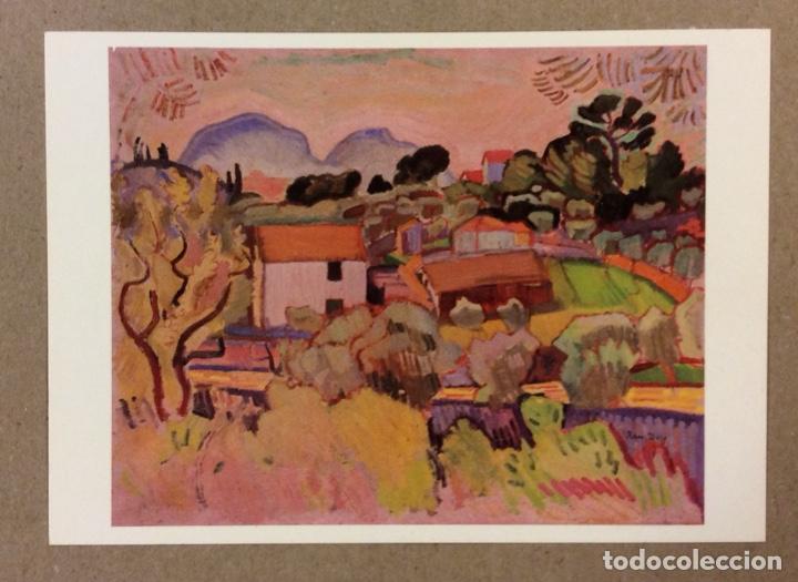 Cartes Postales: RAOUL DUFY &ldquo;LA RIVIERA&rdquo;. POSTAL SIN CIRCULAR CHRITIES COLLECTION.