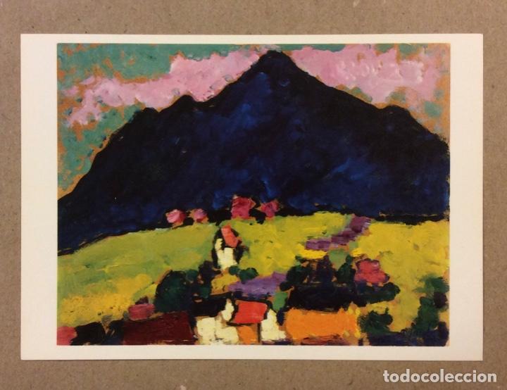 Postkarten: ALEXEJ VON JAWLENSKY &ldquo;MURNAU&rdquo;. POSTAL SIN CIRCULAR NATIONAL GALLERY OF ART WASHINGTON.