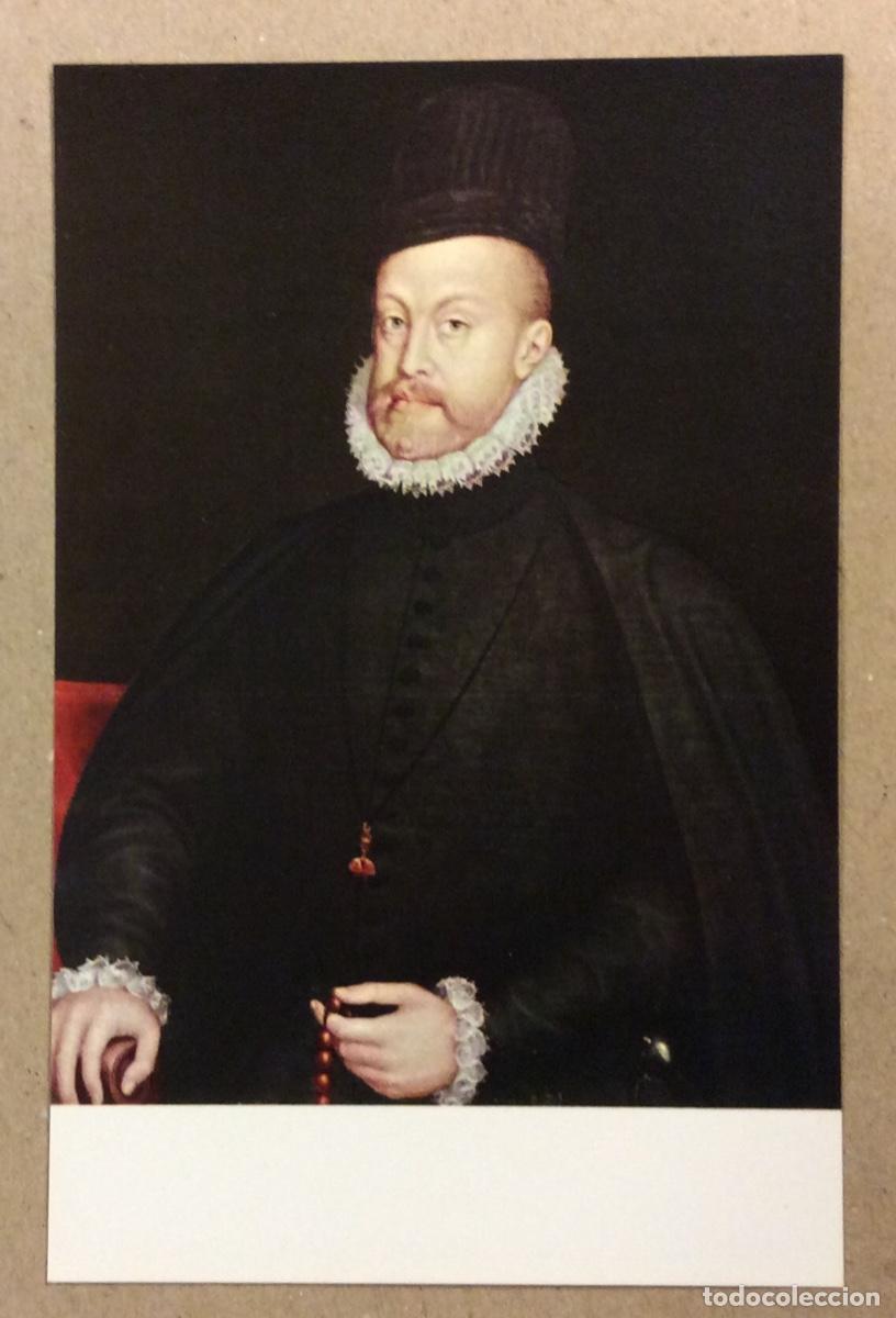 Postales: S&Aacute;NCHEZ COELLO &ldquo;FELIPE II&rdquo;. POSTAL SIN CIRCULAR MUSEO DEL PRADO. EDICIONES ART&Iacute;STICAS OFFO (1973).