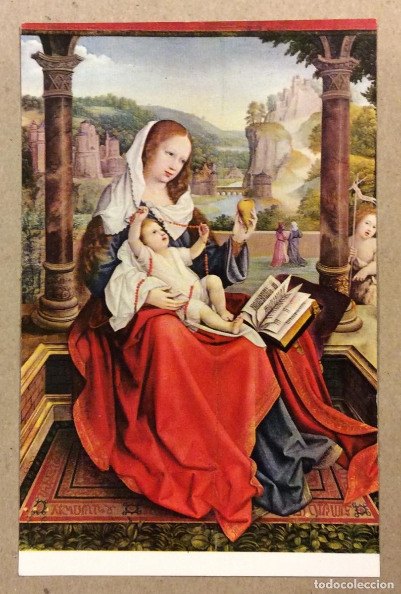 Postales: B. VAN ORLEY &ldquo;LA VIRGEN CON EL NI&Ntilde;O&rdquo;. POSTAL SIN CIRCULAR MUSEO DEL PRADO EDICIONES ART&Iacute;STICAS OFFO