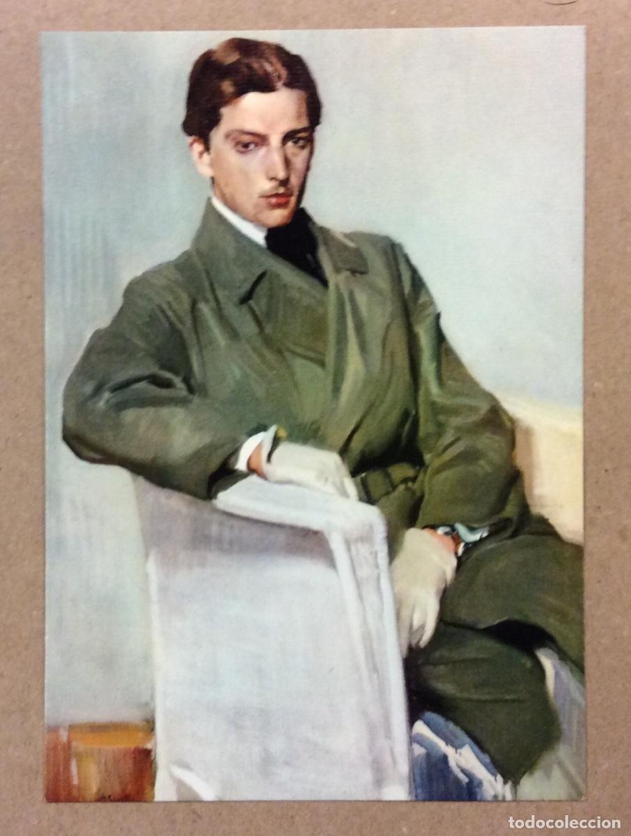 Postales: JOAQU&Iacute;N SOROLLA BASTIDA &ldquo;RETRATO DE JOAQU&Iacute;N&rdquo;. POSTAL SIN CIRCULAR ESCUDO DE ORO. EDICIONES FISA.