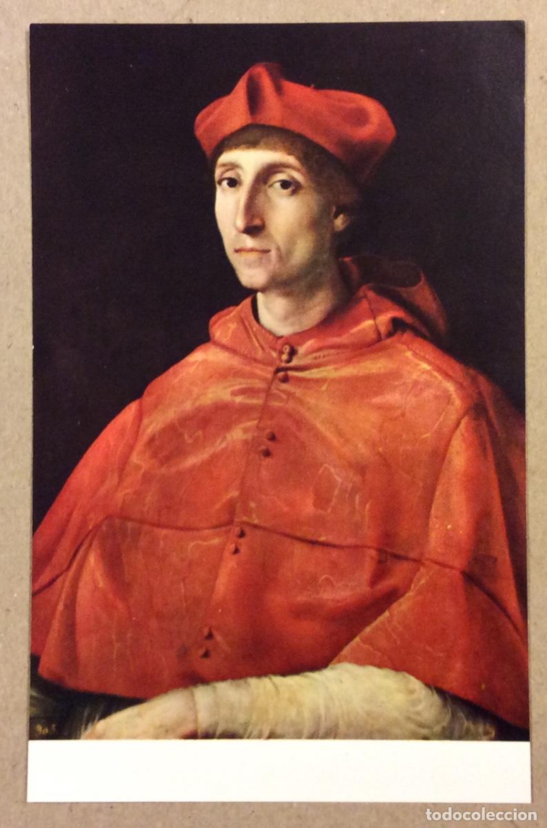 Postales: RAFAEL &ldquo;EL CARDENAL&rdquo;. POSTAL SIN CIRCULAR MUSEO DEL PRADO DE 1973. - Foto 1